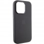 Чохол Silicone Case Metal Buttons (AA) для Apple iPhone 13 Pro (6.1") Чорний / Black