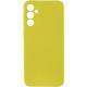Чохол TPU GETMAN Liquid Silk Full Camera для Samsung Galaxy A35 Жовтий / Flash