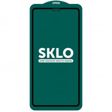 Захисне скло SKLO 5D (тех.пак) для Apple iPhone 12 mini (5.4") Чорний