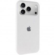 Чохол Silicone Case Full Protective (AA) для Apple iPhone 17 Pro (6.3") Білий / White