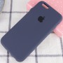 Чохол Silicone Case Full Protective (AA) для Apple iPhone 7 / 8 / SE (2020) (4.7") Темний Синій / Midnight Blue