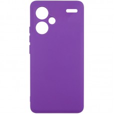 Чохол Silicone Cover Lakshmi Full Camera (A) для Xiaomi Redmi Note 13 Pro+ Фіолетовий / Purple