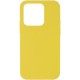 Чохол Silicone Case Full Protective (AA) NO LOGO для Apple iPhone 13 Pro Max (6.7") Жовтий / Yellow