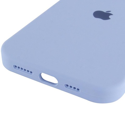Чохол Silicone Case Full Protective (AA) для Apple iPhone 13 Pro Max (6.7") Блакитний / Lilac Blue