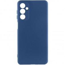 Чохол TPU GETMAN Liquid Silk Full Camera для Samsung Galaxy M34 5G Синій / Navy Blue