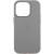 Шкіряний чохол Leather Case (AAA) with MagSafe and Animation для Apple iPhone 16 Pro Max (6.9") Light Gray