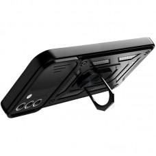 Чохол Ummi Camshield Serge Ring для Samsung Galaxy S21+ Чорний
