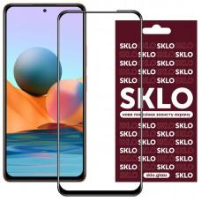 Захисне скло SKLO 3D для Xiaomi Redmi Note 10 Pro Чорний