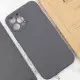 Чохол Silicone Case Full Camera Protective (AA) NO LOGO для Apple iPhone 12 Pro (6.1") Сірий / Dark Gray