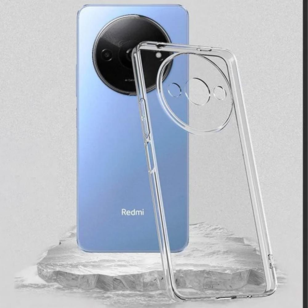 TPU чехол Epic Transparent 1,5mm Full Camera для Xiaomi Redmi A3