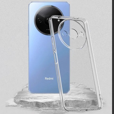 TPU чохол Epic Transparent 1,5mm Full Camera для Xiaomi Redmi A3 Безбарвний (прозорий)