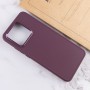 TPU чохол Bonbon Metal Style для Xiaomi Redmi Note 13 Pro 4G / Poco M6 Pro 4G Бордовий / Plum