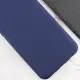 Чохол TPU GETMAN Liquid Silk Full Camera для Samsung Galaxy A06 Синій / Midnight Blue