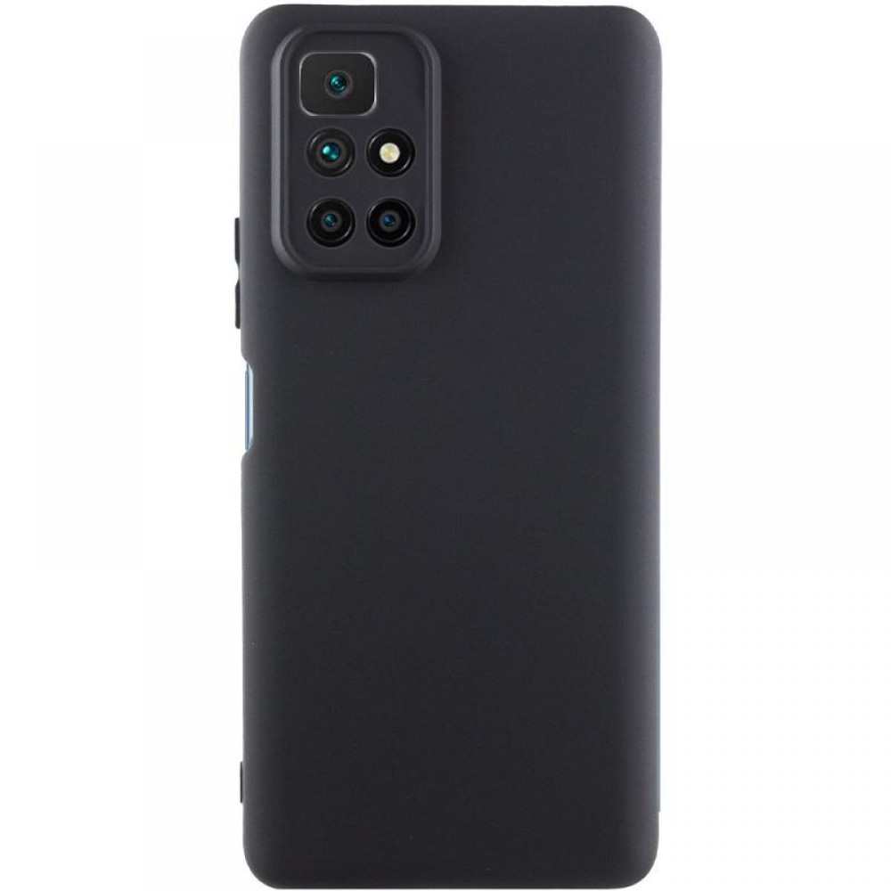 Чохол Silicone Cover Ummi Lakshmi Full Camera (AA) для Xiaomi Redmi 10 Чорний / Black