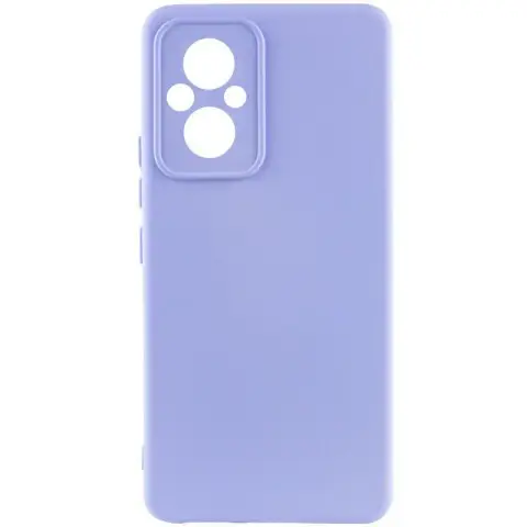 Чохол Silicone Cover Ummi Lakshmi Full Camera (AA) для Xiaomi Poco M5 Бузковий / Dasheen