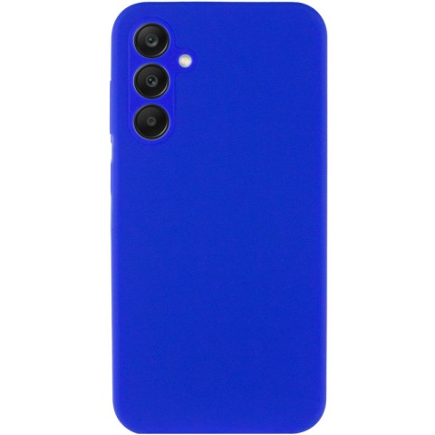 Чохол Silicone Cover Lakshmi Full Camera (AA) для Samsung Galaxy A35 Синій / Iris