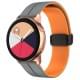 Силіконовий ремінець Classy для Smart Watch 20mm Grey / Orange