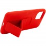 Чохол Silicone Case Hand Holder для Apple iPhone 11 Pro (5.8") Червоний / Red