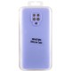 Чохол Silicone Cover Lakshmi Full Camera (AA) для Xiaomi Redmi Note 9s / Note 9 Pro / Note 9 Pro Max Бузковий / Dasheen
