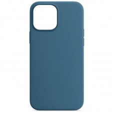 Чохол Silicone Case Full Protective (AA) NO LOGO для Apple iPhone 15 Plus (6.7") Синій / Blue Jay