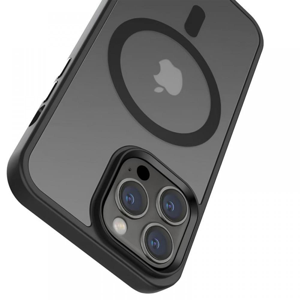 Чохол Ummi Colorful with MagSafe для Apple iPhone 12 Pro Max (6.7") Чорний / Black