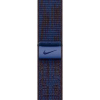 Ремінець Nike Sport Loop для Apple Watch 38/40/41/42mm(ser.10) Black / Blue