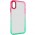 Чохол TPU+PC Fresh sip series для Apple iPhone XS Max (6.5") Салатовий / Рожевий
