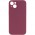 Чохол Silicone Case Full Camera Protective (AA) NO LOGO для Apple iPhone 13 (6.1") Бордовий / Plum