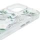 TPU+PC чохол Clear Garden with MagSafe для Apple iPhone 16 Pro Max (6.9") White Gardenia