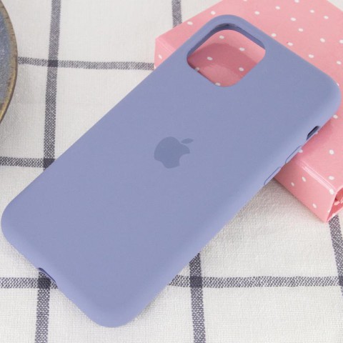 Чохол Silicone Case Full Protective (AA) для Apple iPhone 11 (6.1") Сірий / Lavender Gray