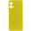 Чохол Silicone Cover Lakshmi Full Camera (AA) для Motorola Moto G24 Жовтий / Flash