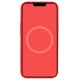 Чехол Silicone case (AAA) with Magsafe and Animation для Apple iPhone 15 (6.1")