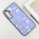 TPU+PC чохол Secret Garden для Samsung Galaxy A35 Lilac