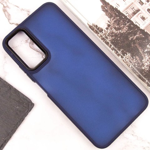 Чохол TPU+PC Lyon Frosted для Motorola Moto G84 Navy Blue