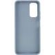 TPU чохол Bonbon Metal Style для Samsung Galaxy A14 4G/5G Блакитний / Mist blue