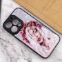 TPU+PC чохол Prisma Ladies для Apple iPhone 14 Pro (6.1") Ukrainian Girl