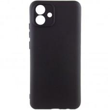 Чохол TPU GETMAN Liquid Silk Full Camera для Samsung Galaxy A04e Чорний / Black