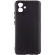 Чохол TPU GETMAN Liquid Silk Full Camera для Samsung Galaxy A04e Чорний / Black