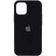 Чохол Silicone Case Full Protective (AA) для Apple iPhone 12 mini (5.4") Чорний / Black