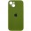 Чохол Silicone Case Full Camera Protective (AA) для Apple iPhone 14 (6.1") Зелений / Dark Olive