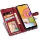 Шкіряний чохол книжка GETMAN Gallant (PU) для Samsung Galaxy A05 Червоний