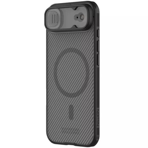 Карбонова накладка Nillkin CamShield Pro Magnetic для Apple iPhone 17 Air (6.5") Transparent black