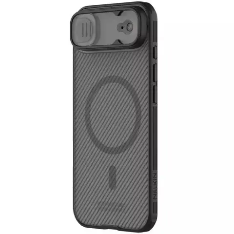 Карбонова накладка Nillkin CamShield Pro Magnetic для Apple iPhone 17 Air (6.5") Transparent black