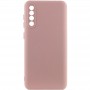 Чохол Silicone Cover Lakshmi Full Camera (A) для Samsung Galaxy A50 (A505F) / A50s / A30s Рожевий / Pink Sand