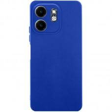 Чохол TPU GETMAN Liquid Silk Full Camera для Samsung Galaxy A31 Синій / Deep navy