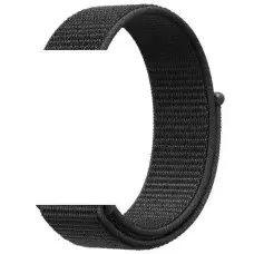 Ремінець Nylon для Smart Watch 22mm Чорний / Black