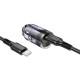 АЗП Borofone BZ29B Outstanding PD36W (2C) + Type-C to Type-C Transparent purple