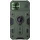 TPU+PC чохол Nillkin CamShield Armor (шторка на камеру) для Apple iPhone 15 Pro (6.1") Зелений