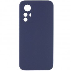 Чохол Silicone Cover Lakshmi Full Camera (AA) для Xiaomi Redmi Note 12S Синій / Midnight Blue