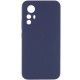 Чохол Silicone Cover Lakshmi Full Camera (AA) для Xiaomi Redmi Note 12S Синій / Midnight Blue